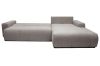 VOLTURNO Диван кутовий Taupe boucle 4-місний з правим шезлонгом (13451) - фото 12