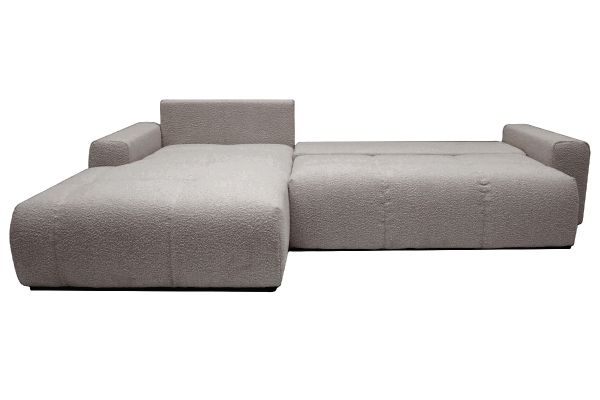 VOLTURNO Диван кутовий Taupe boucle 4-місний з лівим шезлонгом (13452) - фото 11