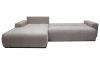 VOLTURNO Диван кутовий Taupe boucle 4-місний з лівим шезлонгом (13452) - фото 11