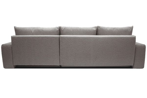 VOLTURNO Диван кутовий Taupe boucle 4-місний з лівим шезлонгом (13452) - фото 10