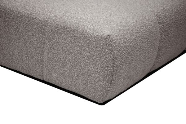 VOLTURNO Диван кутовий Taupe boucle 4-місний з лівим шезлонгом (13452) - фото 9