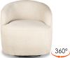Lola Крісло, поворотне 360° Wheat relief (13975)