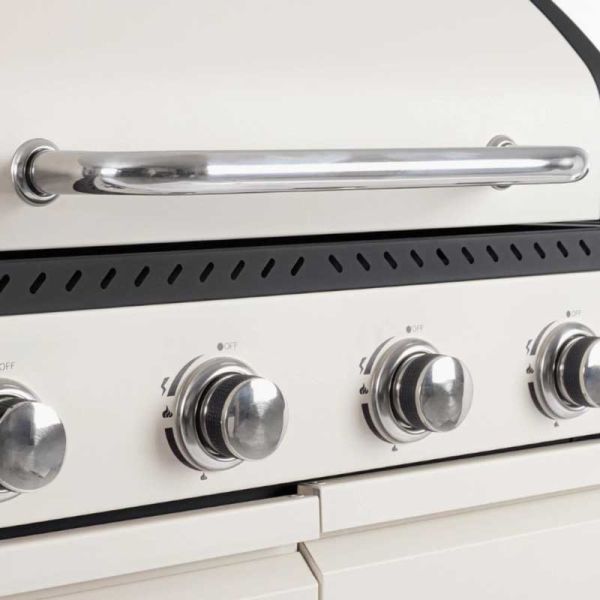 Газова вулична плита кухня Annarita Beige Antracite - фото 2