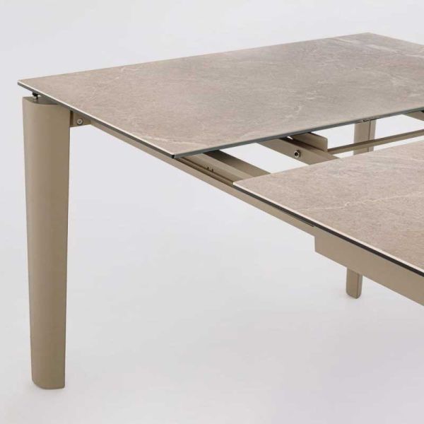 Стіл розкладний для їдальні вітальні ASIRI 180 250 100 Beige - фото 2