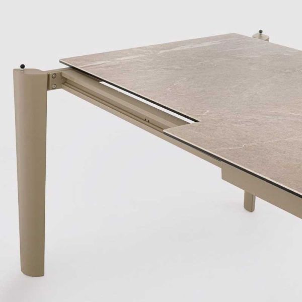 Стіл розкладний для їдальні вітальні ASIRI 180 250 100 Beige - фото 4