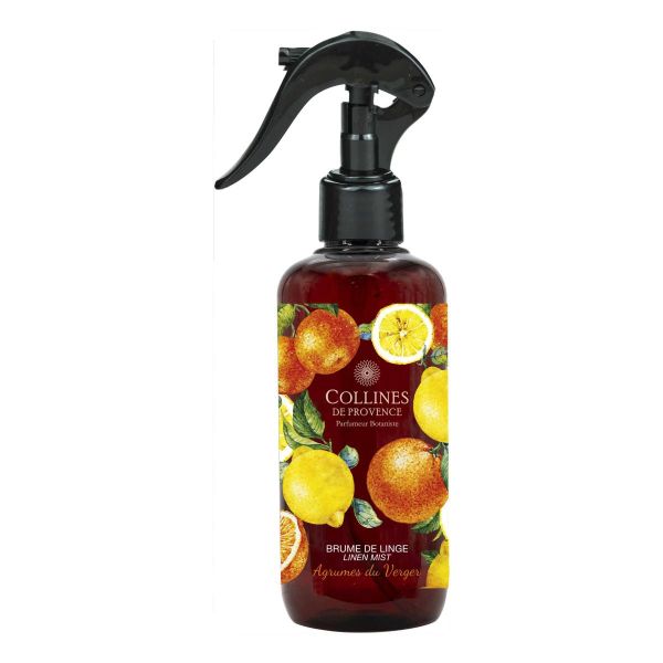 Спрей парфумований для текстилю Collines de Provence Сяйво цитрусового саду 250мл 