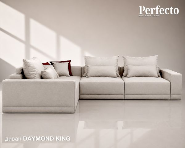 1. NEW Диван DAYMOND KING, кутовий - фото 3