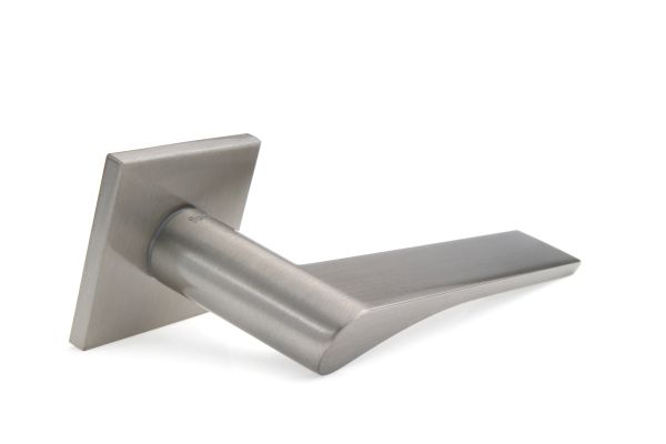 Дверная ручка Forme Eos 294Q Slim N02 никель матовый - фото 2