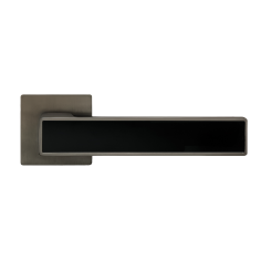 Дверная ручка Linde DIPLOMAT SLIM A-2015/E20 MA/BLACK