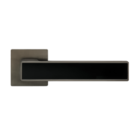 Дверна ручка Linde DIPLOMAT SLIM A-2015/E20 MA/BLACK