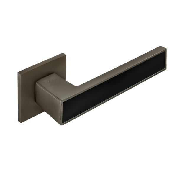 Дверная ручка Linde DIPLOMAT SLIM A-2015/E20 MA/BLACK - фото 3