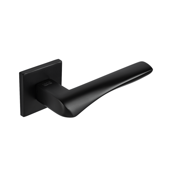 Дверна ручка Linde WAVE A-2018 BLACK - фото 3