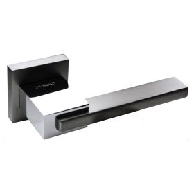 Дверна ручка Oro&Oro ALEXA 041-15E BLACK / MSN
