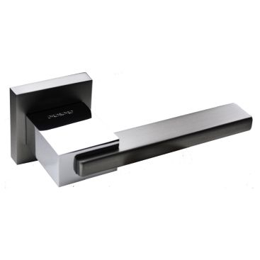 Дверная ручка Oro&Oro ALEXA 041-15E BLACK / MSN