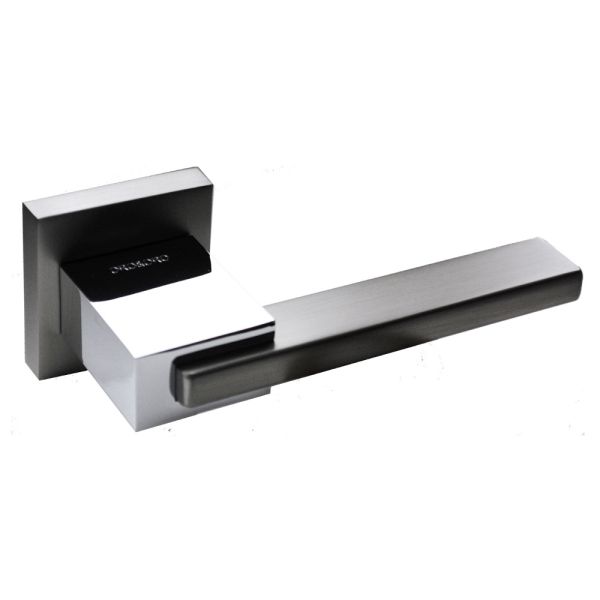 Дверна ручка Oro&Oro ALEXA 041-15E BLACK / MSN
