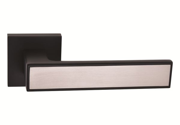 Дверная ручка Oro&Oro OMBRA 078-15E BLACK / MSN