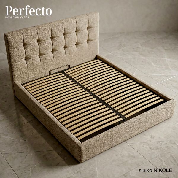 1. NEW. Ліжко NIKOLE, двоспальне з підйомним механізмом - фото 6