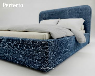 1. NEW. Ліжко GRACIA JEANS, двоспальне, з підйомним механізмом