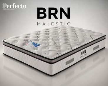 1. матрац BRN Majestic, розмір 180 х 200, ортопедичний пружинний