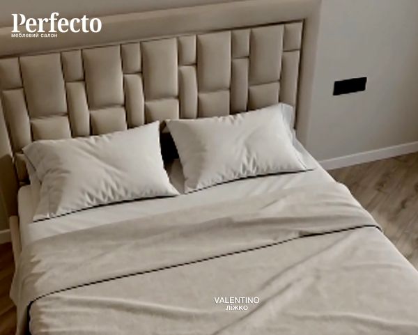 1. NEW. Ліжко VALENTINO, двоспальне, з підйомним механізмом - фото 2