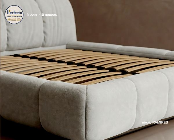 1. NEW. ліжко RAMIRES White, двоспальне з підйомним механізмом - фото 8