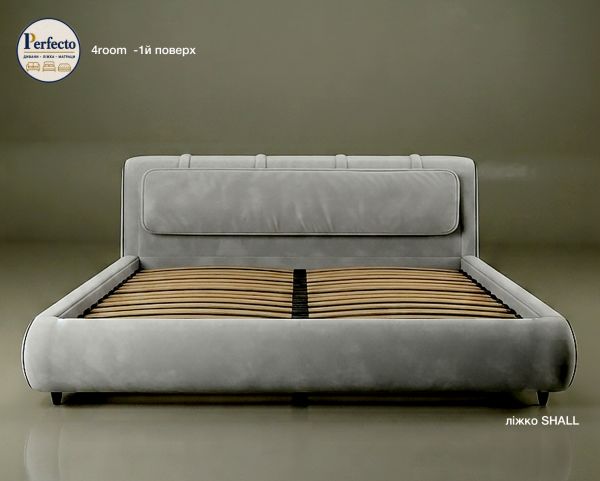 1. NEW. Ліжко CLOUD Gray, двоспальне, з підйомним механізмом - фото 4