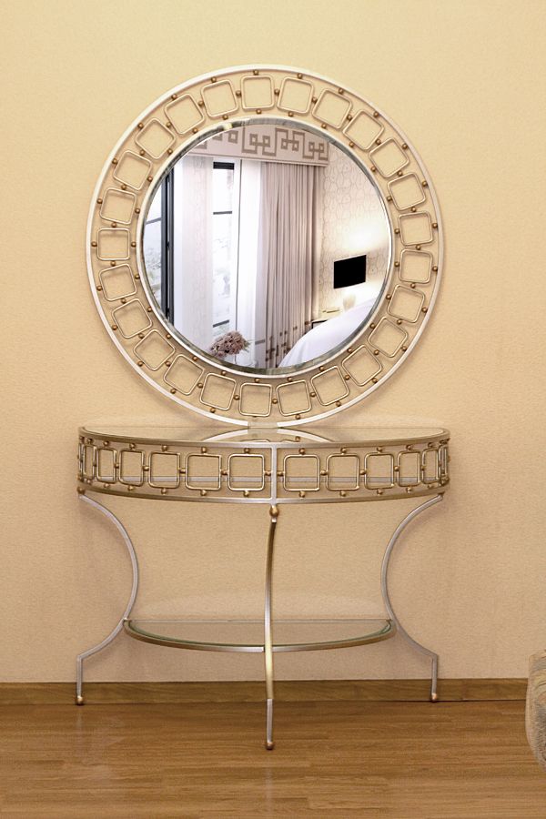 Дизайнерское Зеркало по индивидуальным размерам 100*100 - фото 8