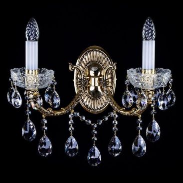 Латунное бра CR 0006-02-20 brass antique WL