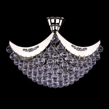 Хрустальный светильник FIONA II. nickel