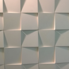 Гипсовая 3D панель PROPELLER - Квадрат