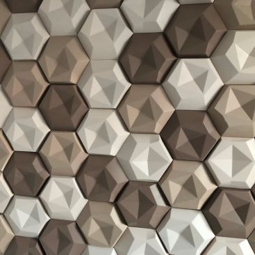 Гипсовая 3D панель STONE