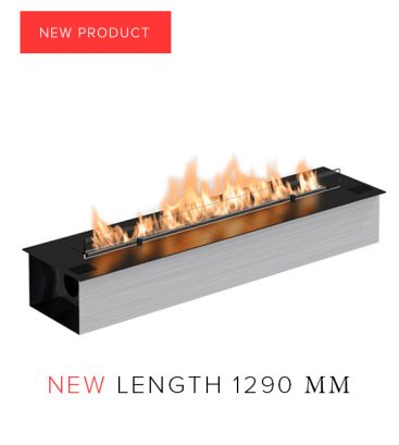 Автоматический биокамин Planika Fire Line Automatic 2 Model E black L=1290 мм (FLA 2 MODEL E 1290 мм)