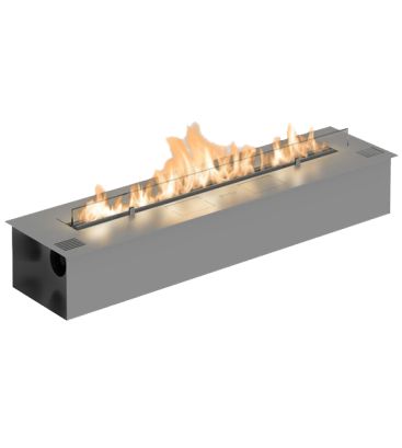 Биокамин Planika FIRE LINE AUTOMATIC 2 MODEL E 990 мм silver (FLA 2 MODEL E)