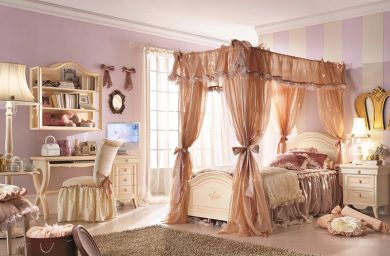 Детская комната в стиле рококо