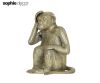 Статуэтка MONKEY 21x18x27 см, античная бронза
