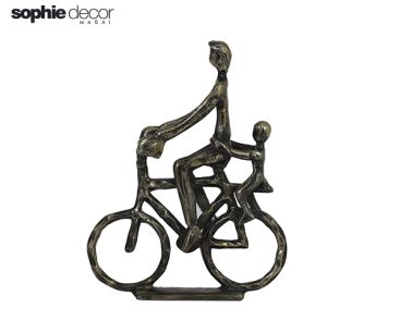 Статуэтка CYCLIST 24x6x30 см античная бронза