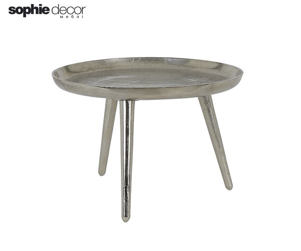 Столик PINULA 50,5x41,5x29 см, античный никель