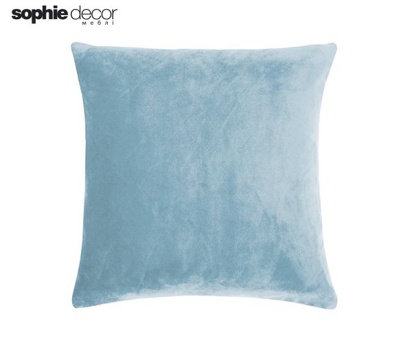 Подушка SMOOTH 50 x 50, aqua, 100%полиэстер