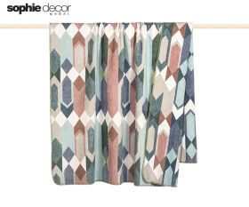 Плед NADO 150 x 200, аква, 65 % хлопок 35 % полиакрил