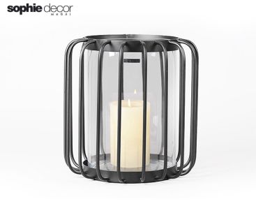 Подсвечник металлический 28xH30см