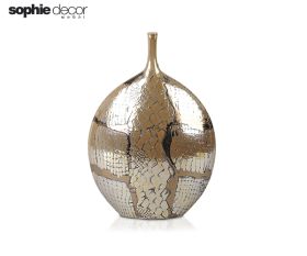 Ваза Serpenta керамическая с носиком, L26x12,5xH36,5см