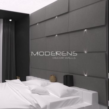 Гипсовая 3D панель Led 1000x500