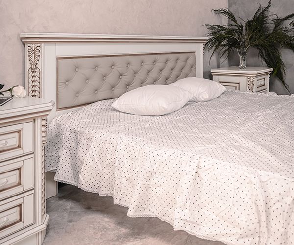 Ліжко Українка ( біле покриття RAL) 1,6м - фото 4