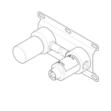Встроенная часть INC 003 для смесителей INS 040S, INS 041S, INS 210S, STY 034S, STY 035S
