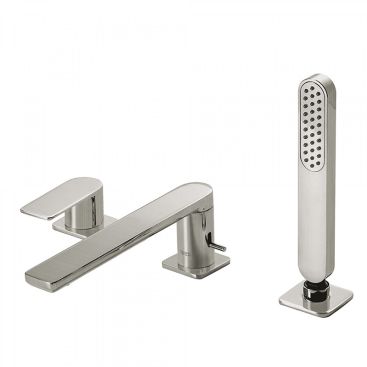 Смеситель для ванны Loft Colors 20016201AC вынос излива 220 мм