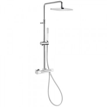 Душевая система с термостатом Loft Colors 20019501BL