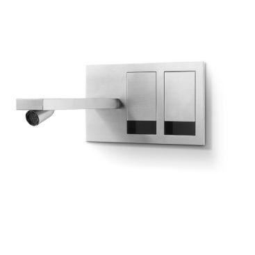 Смеситель настенный для биде TEK 022S с выносом излива 148 мм