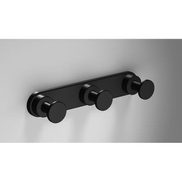 Крючки для полотенец Tecnoproject Black White 176823