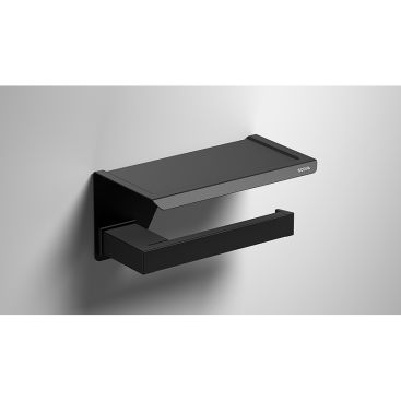 Держатель для туалетной бумаги S CUBE BLACK 176373