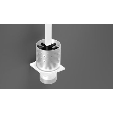 Ершик для унитаза S CUBE 172535 белого цвета